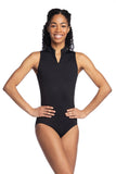 Zip Front with Nutcracker Black&White Ballerina Print - AW1062NU-21