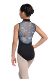 Girls Zip Front with Nutcracker Black&White Ballerina Print - AW1062NU-21 G