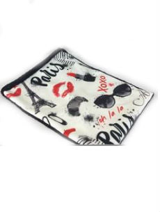 Shoe Bag in Paris Kiss Print - AW902XO