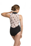 Zip Front with Botanical Print - AW1062BT