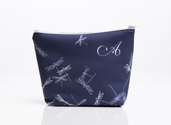 Makeup Bag in Dragonfly Print - AW901DF