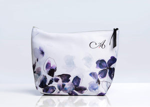 Makeup Bag in Frosted Petal Print - AW901FP